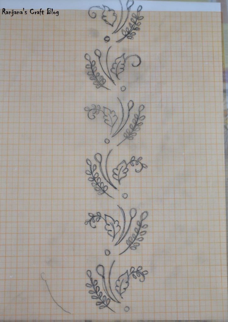 Design of the week- Embroidery design with tatting – Ranjana's Craft Blog