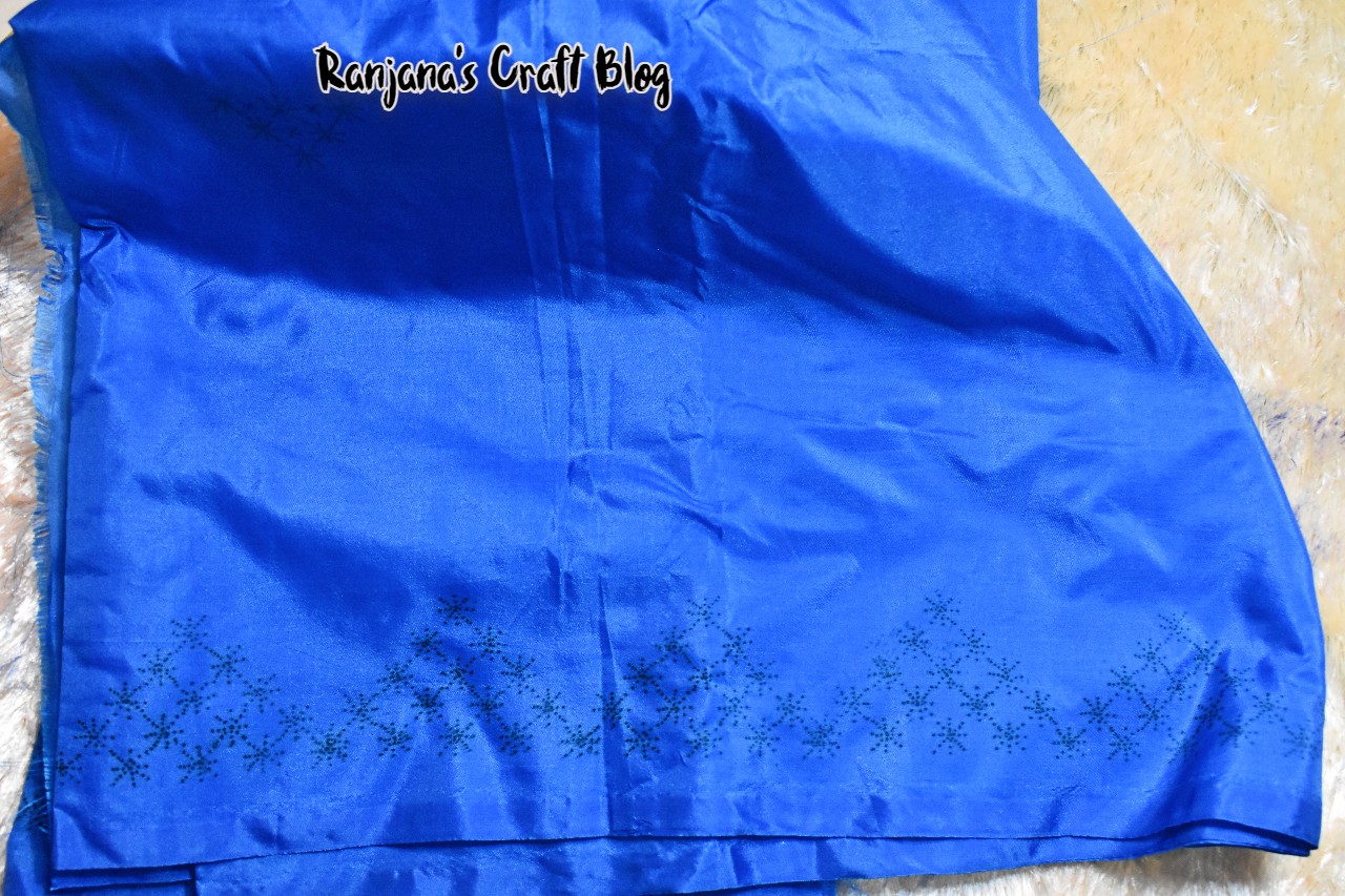 Embroidery on saree