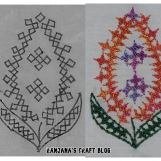 Embroidery thread organizer from  - Ranjana's Craft Blog
