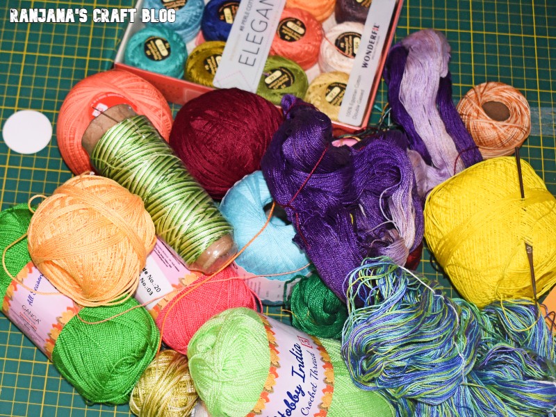 Six basic tools for crocheting - Ranjana's Craft Blog