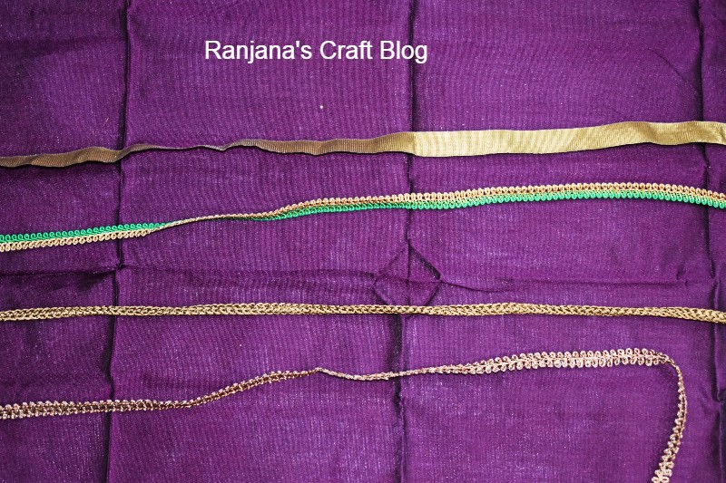 My stash of Zari border – Ranjana's Craft Blog
