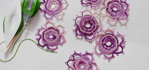 Tatting doily