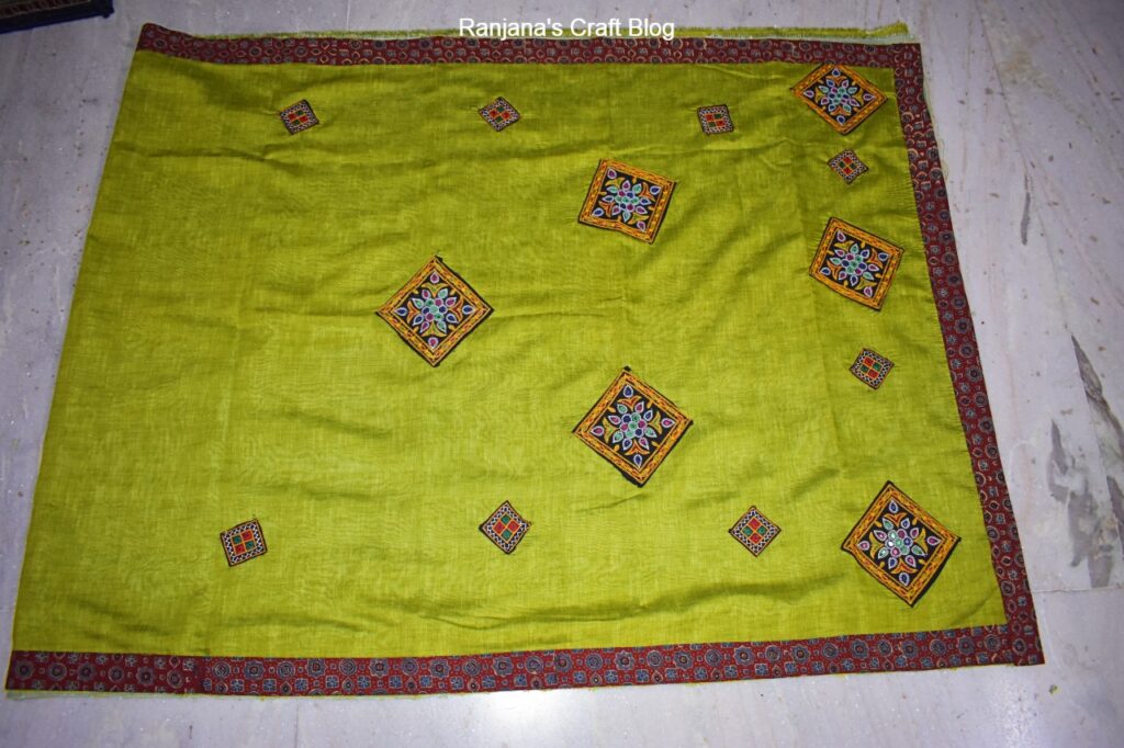 Patchwork sarees