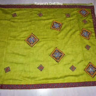 Patchwork sarees